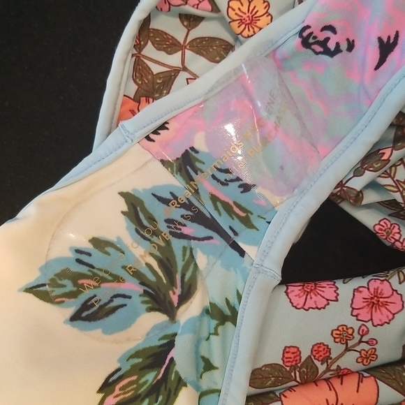 MAAJI Smooth Skies Safary Reversible Convertible Strap One-Piece Swimsuit S NWT - Picture 12 of 16